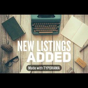 New listings added